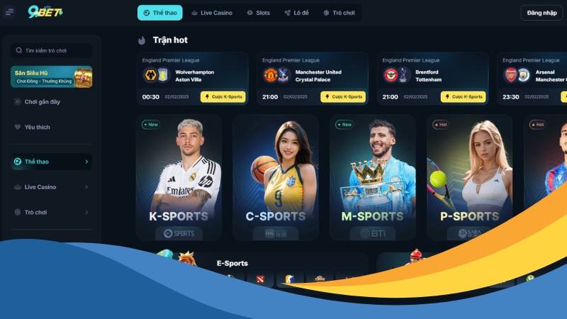 Cá cược Thể thao đa dạng Cá cược Thể thao đa dạng